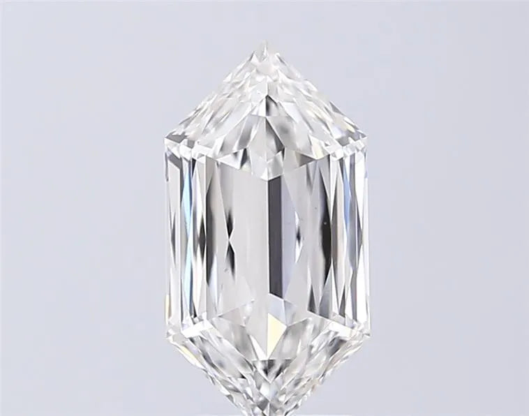 3.01ct Hexagonal Lab Grown Diamond (Colour E, Clarity VS2, IGI Certified)
