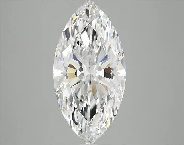 4.06ct Marquise Lab Grown Diamond (Colour E, Clarity VVS2, IGI Certified)