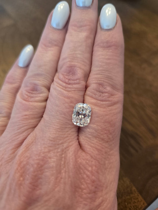 Loose 3.53 ct F/VVS2 Cushion Brilliant (OMC) Lab Diamond - IGI Certified