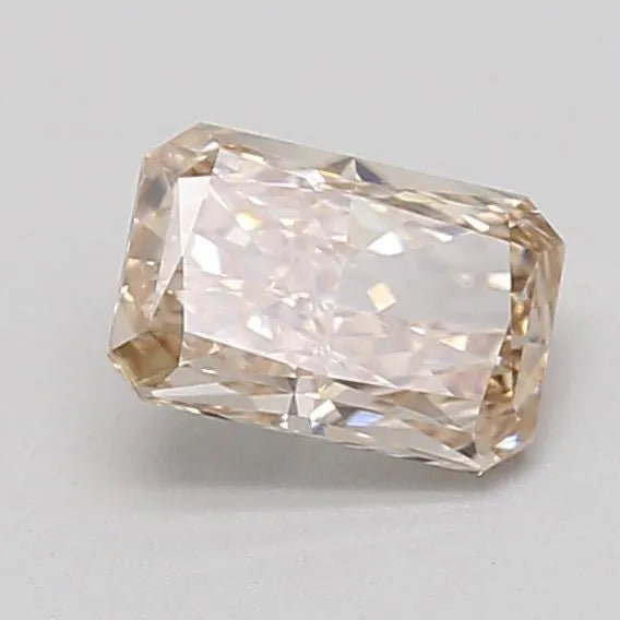 0.35ct Radiant Lab Grown Diamond (Colour Very Light Brown, Clarity VVS2, IGI Certified)