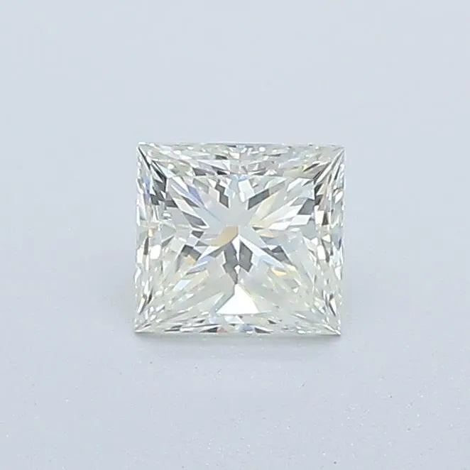 0.41ct Princess Natural Diamond (Colour J, Clarity VVS2, GIA Certified)