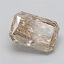 0.55ct Radiant Lab Grown Diamond (Colour Very Light Brown, Clarity VVS2, IGI Certified)