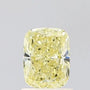 1.00ct Cushion modified Lab Grown Diamond (Colour Fancy Yellow, Clarity VS1, IGI Certified)