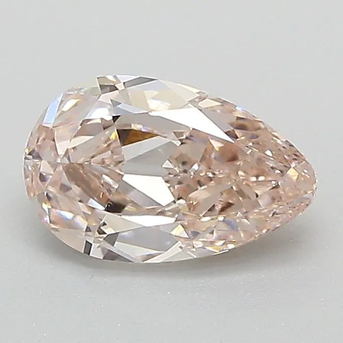 1.01ct Pear Lab Grown Diamond (Colour Faint Brown, Clarity VVS2, IGI Certified)