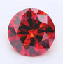 1.54ct Round Lab Grown Diamond (Colour Fancy Deep Orange, Clarity VS1, Cut EX, IGI Certified)
