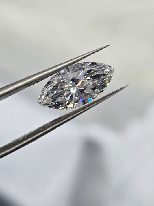 Loose 3.01 Ct E/VS2 Marquise Lab Grown Diamond - IGI Certfied