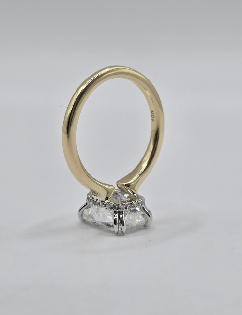 The "Lauren" Signature Custom Ring in 10K (Setting Only)