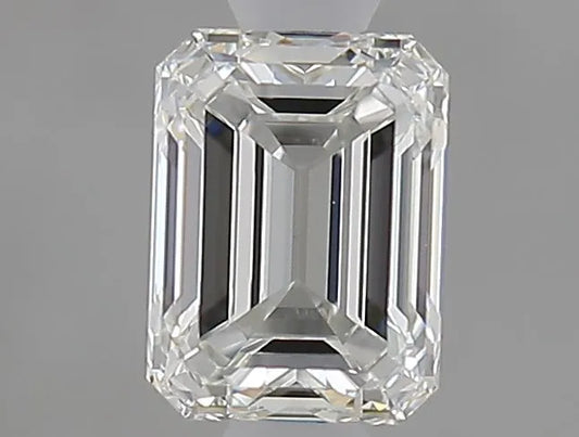 0.71ct Emerald Natural Diamond (Colour G, Clarity VVS2, GIA Certified)