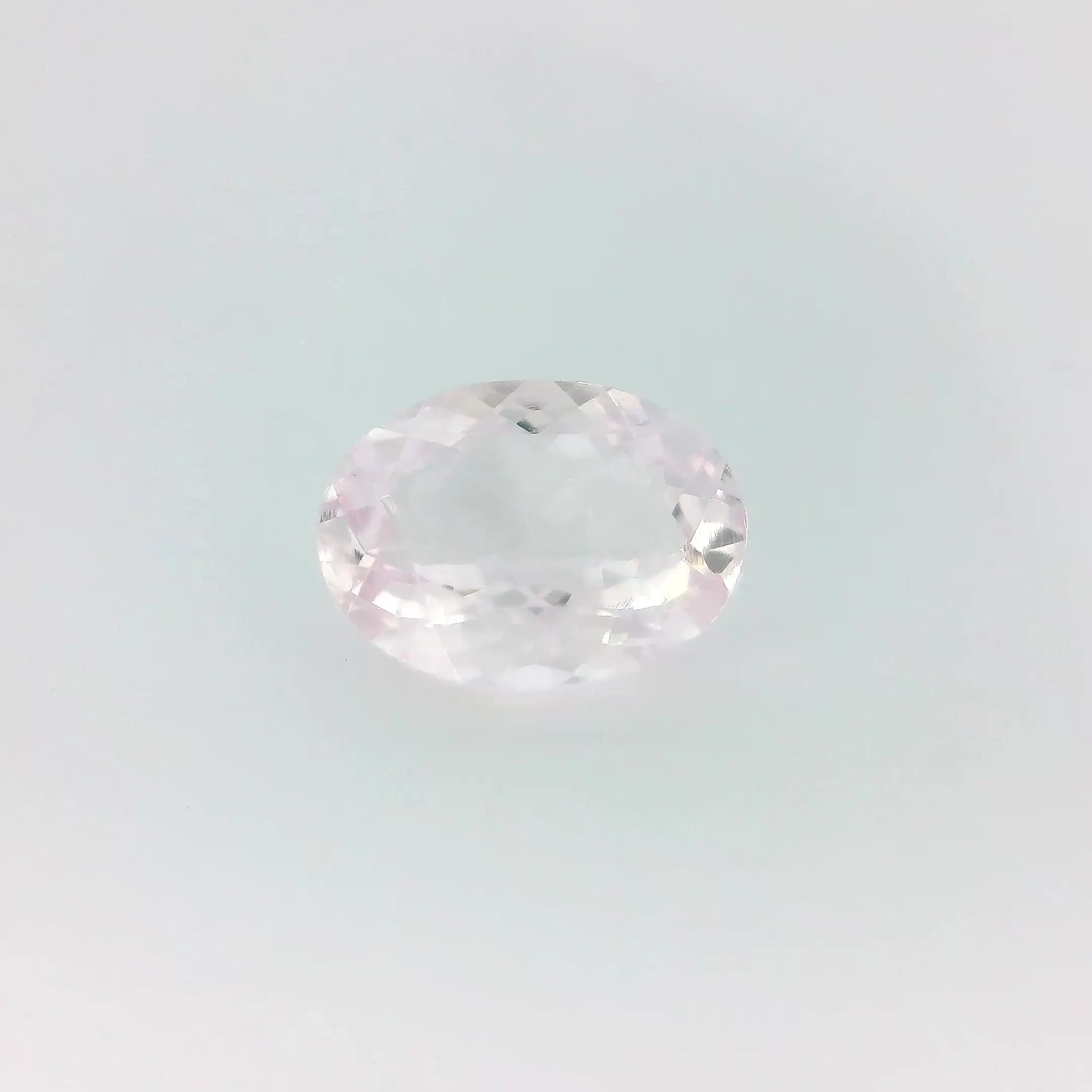 2.00ct Oval Natural Morganite (Colour Pink, Clarity Eye Clean, Cut Faceted)
