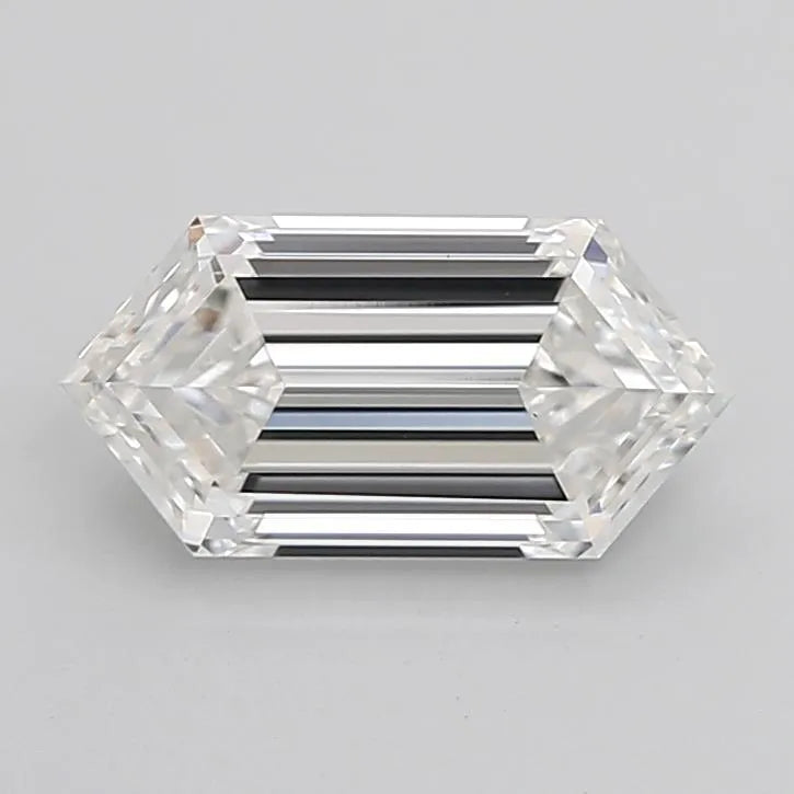 2.03ct Hexagonal Lab Grown Diamond (Colour G, Clarity VS1, IGI Certified)