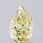 2.08ct Pear Lab Grown Diamond (Colour Fancy Intense Yellow, Clarity VVS2, IGI Certified)