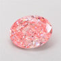 2.30ct Oval Lab Grown Diamond (Colour Fancy Vivid Pink, Clarity VS1, IGI Certified)