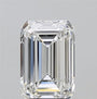 2.53ct Emerald Lab Grown Diamond (Colour F, Clarity VVS2, IGI Certified)