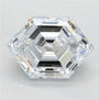 2.54ct Hexagonal Lab Grown Diamond (Colour F, Clarity VVS1, GIA Certified)