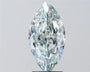 2.55ct Marquise Lab Grown Diamond (Colour Fancy Blue, Clarity VS1, IGI Certified)