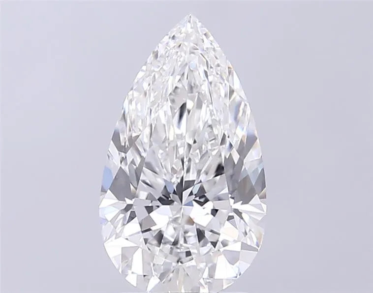 2.61ct Pear Lab Grown Diamond (Colour E, Clarity VS1, IGI Certified)