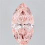 2.82ct Marquise Lab Grown Diamond (Colour Fancy Vivid Pink, Clarity VS1, IGI Certified)