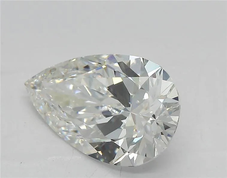2.85ct Pear Lab Grown Diamond (Colour F, Clarity VVS2, IGI Certified)