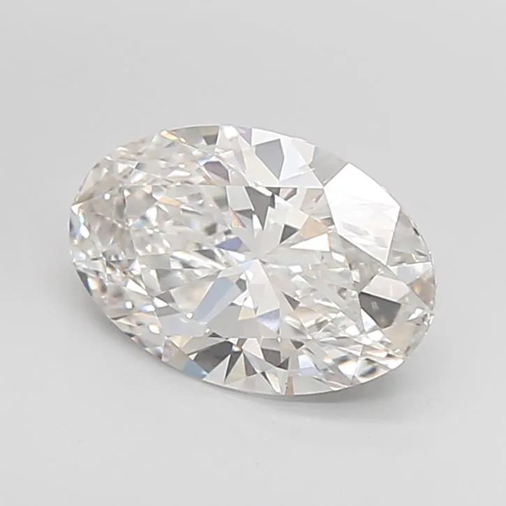 3.01ct Oval Lab Grown Diamond (Colour G, Clarity VVS2, IGI Certified)