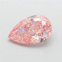 3.01ct Pear Lab Grown Diamond (Colour Fancy Intense Pink, Clarity VS1, IGI Certified)