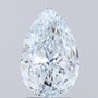 3.01ct Pear Lab Grown Diamond (Colour Fancy Light Greenish Blue, Clarity VS1, IGI Certified)
