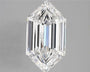 3.02ct Hexagonal Lab Grown Diamond (Colour D, Clarity VVS1, IGI Certified)