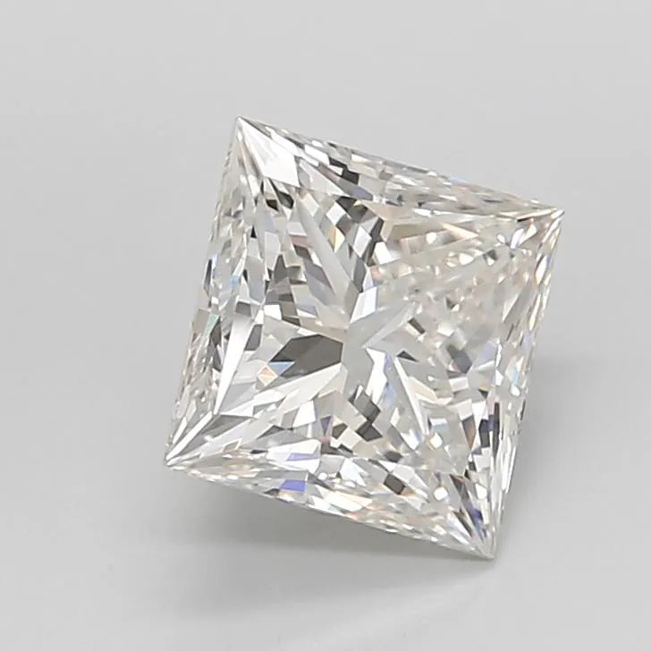 3.03ct Princess Lab Grown Diamond (Colour G, Clarity VVS2, IGI Certified)
