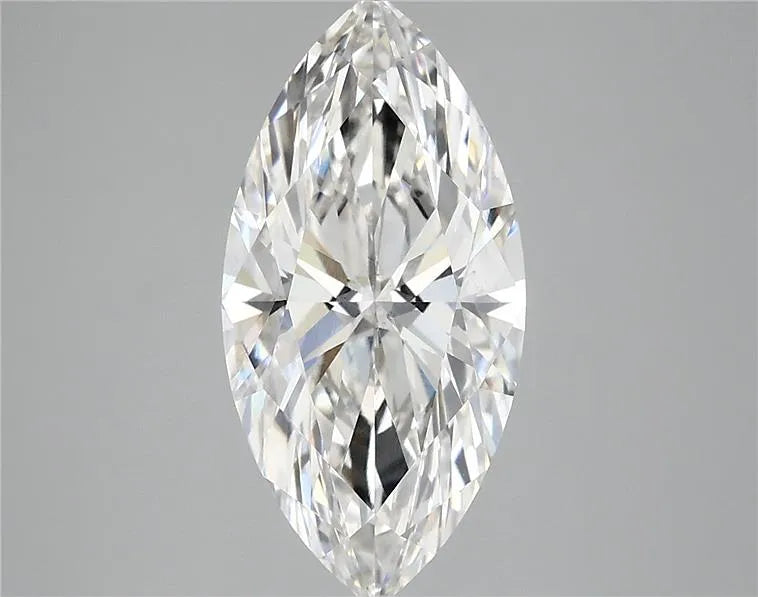 3.04ct Marquise Lab Grown Diamond (Colour F, Clarity VS2, IGI Certified)