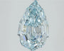 3.25ct Pear Lab Grown Diamond (Colour Fancy Intense Blue, Clarity VS1, IGI Certified)