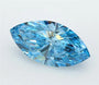 3.50ct Marquise Lab Grown Diamond (Colour Fancy Vivid Blue, Clarity VVS2, IGI Certified)