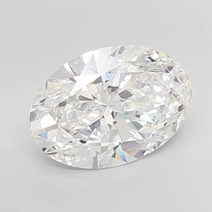 3.51ct Oval Lab Grown Diamond (Colour E, Clarity VS1, IGI Certified)