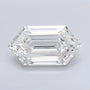 4.09ct Hexagonal Lab Grown Diamond (Colour G, Clarity VVS2, IGI Certified)