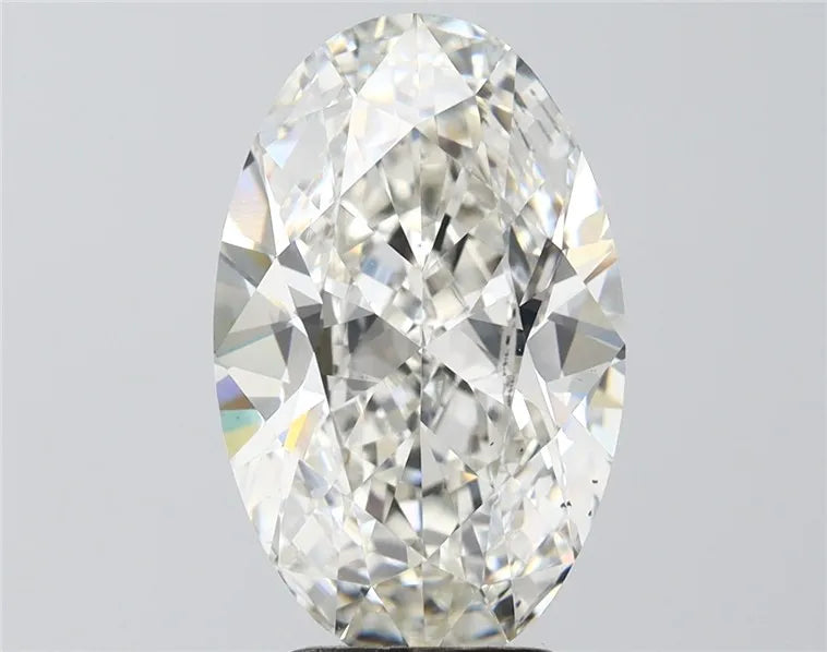 5.00ct Oval Lab Grown Diamond (Colour G, Clarity VS2, IGI Certified)