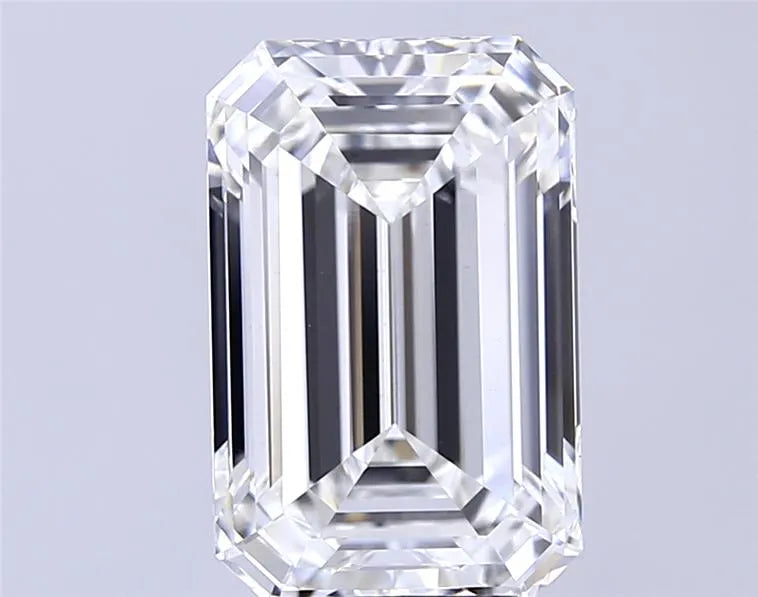 5.05ct Emerald Lab Grown Diamond (Colour F, Clarity VVS2, IGI Certified)