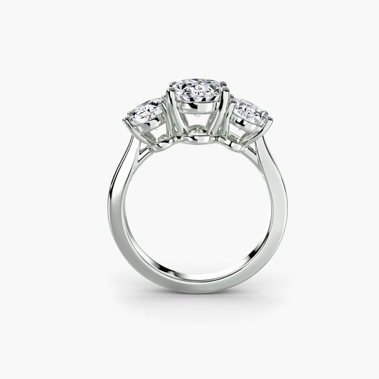 The "Bailey" Trilogy Oval Ring