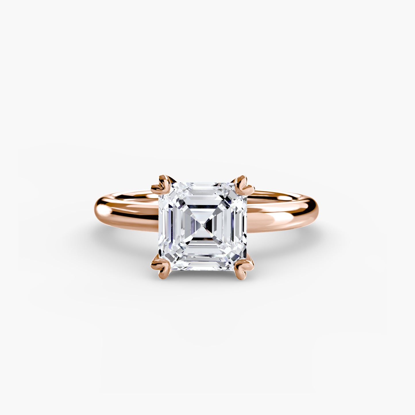 The "Sarah" with Heart Prongs