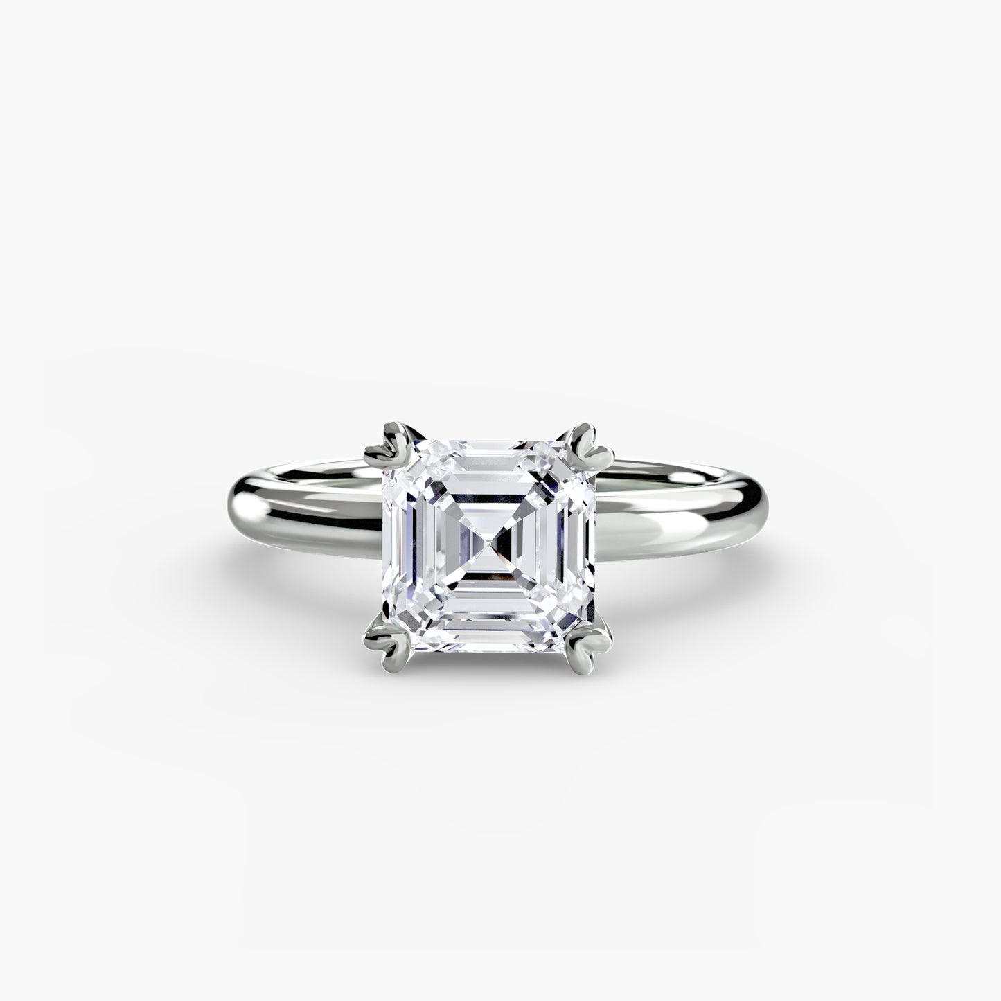 The "Sarah" with Heart Prongs