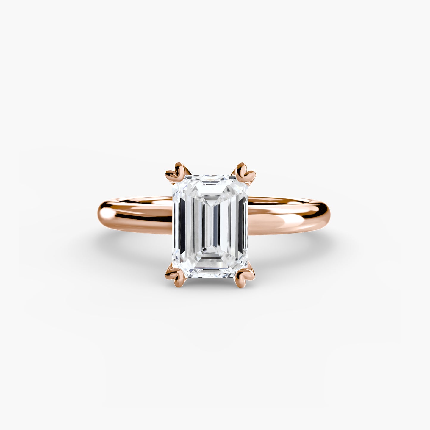 The "Sarah" with Heart Prongs