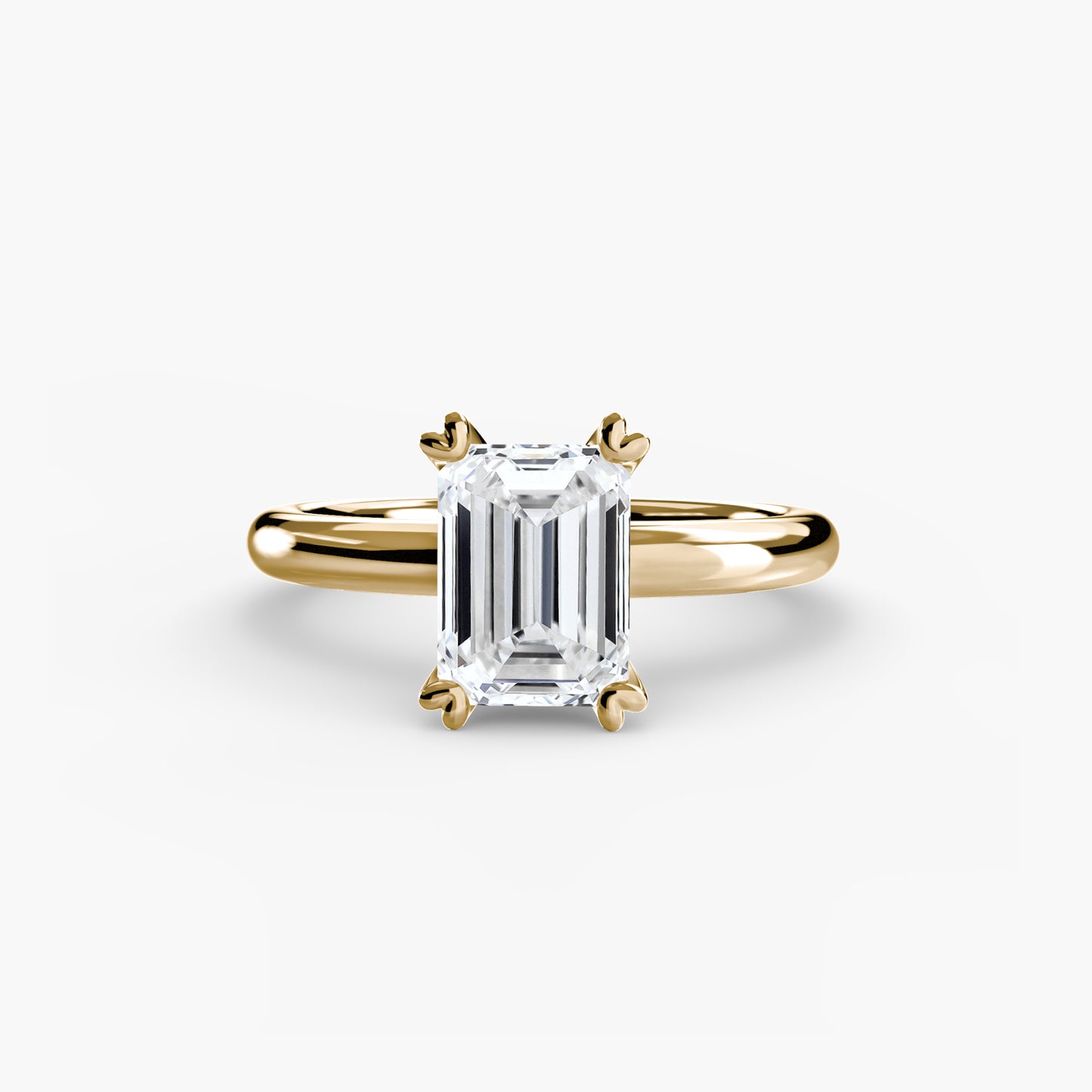 The "Sarah" with Heart Prongs