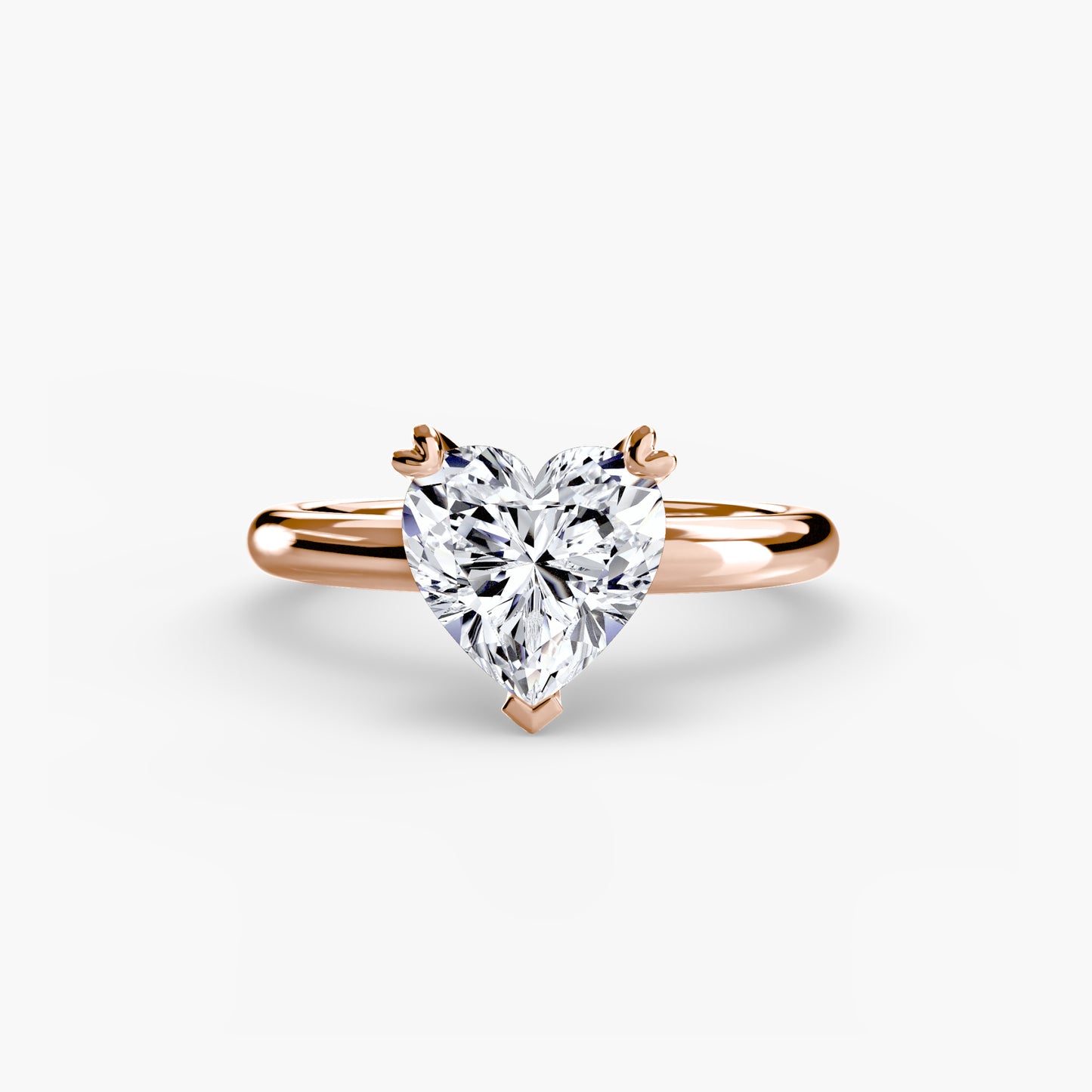 The "Sarah" with Heart Prongs