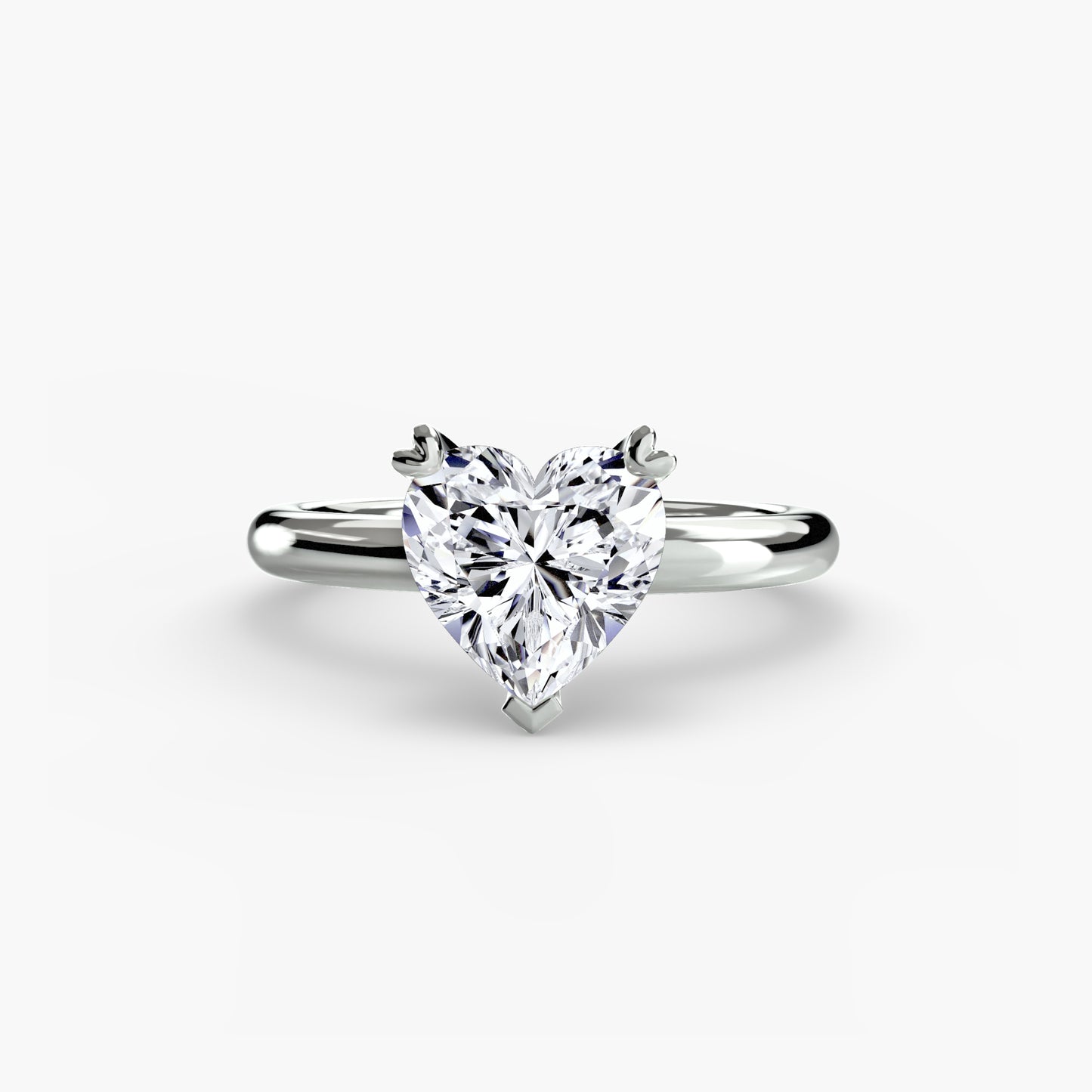 The "Sarah" with Heart Prongs