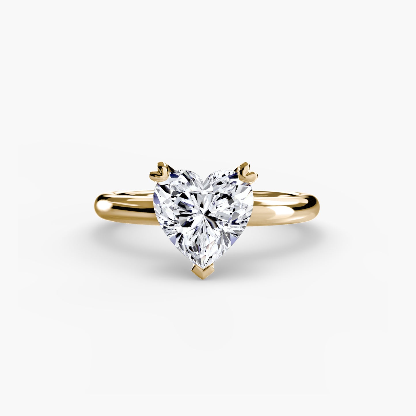 The "Sarah" with Heart Prongs