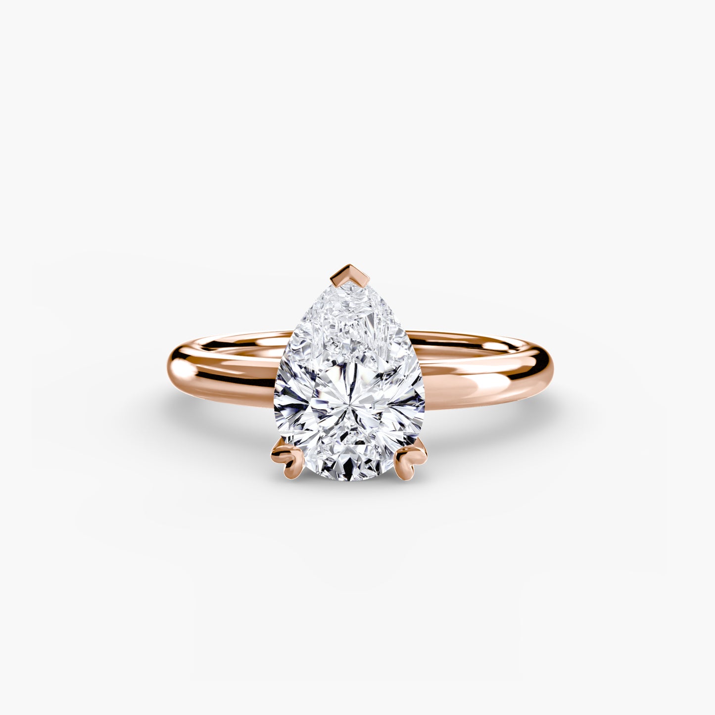The "Sarah" with Heart Prongs