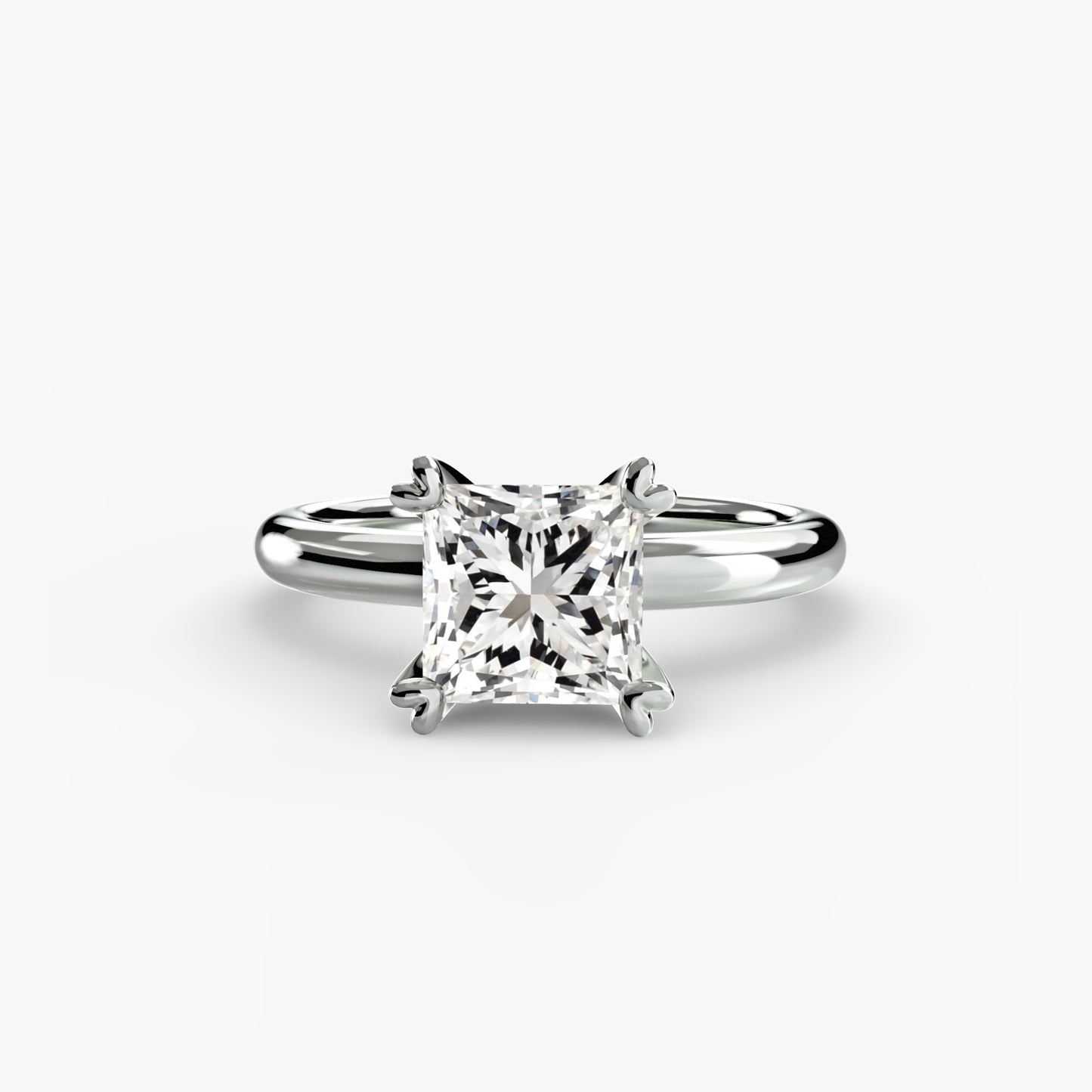 The "Sarah" with Heart Prongs