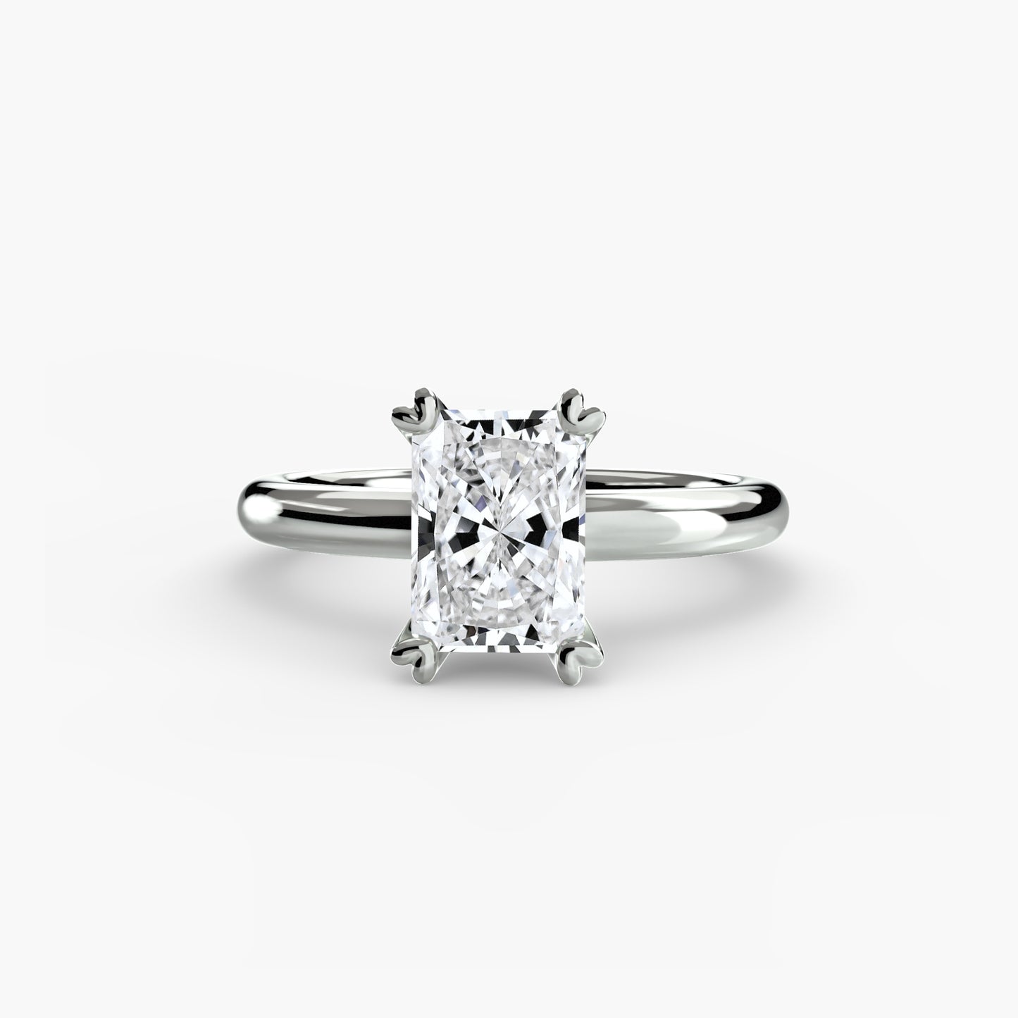 The "Sarah" with Heart Prongs
