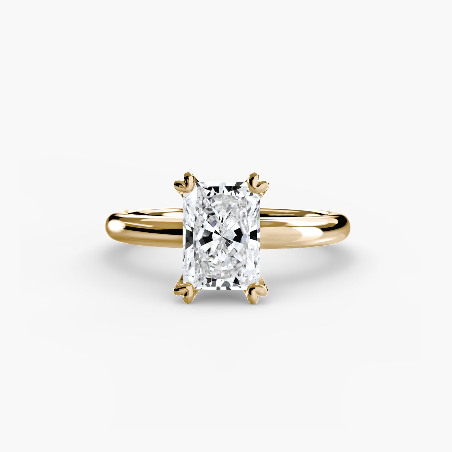The "Sarah" with Heart Prongs