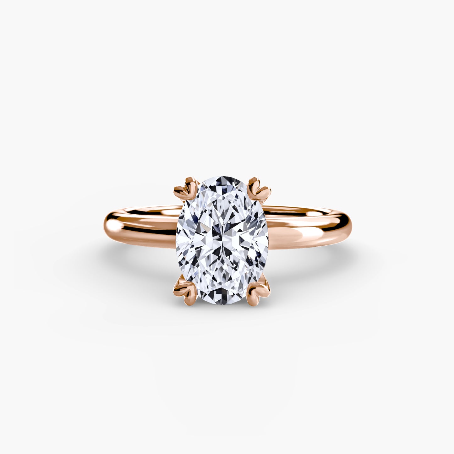 The "Sarah" with Heart Prongs