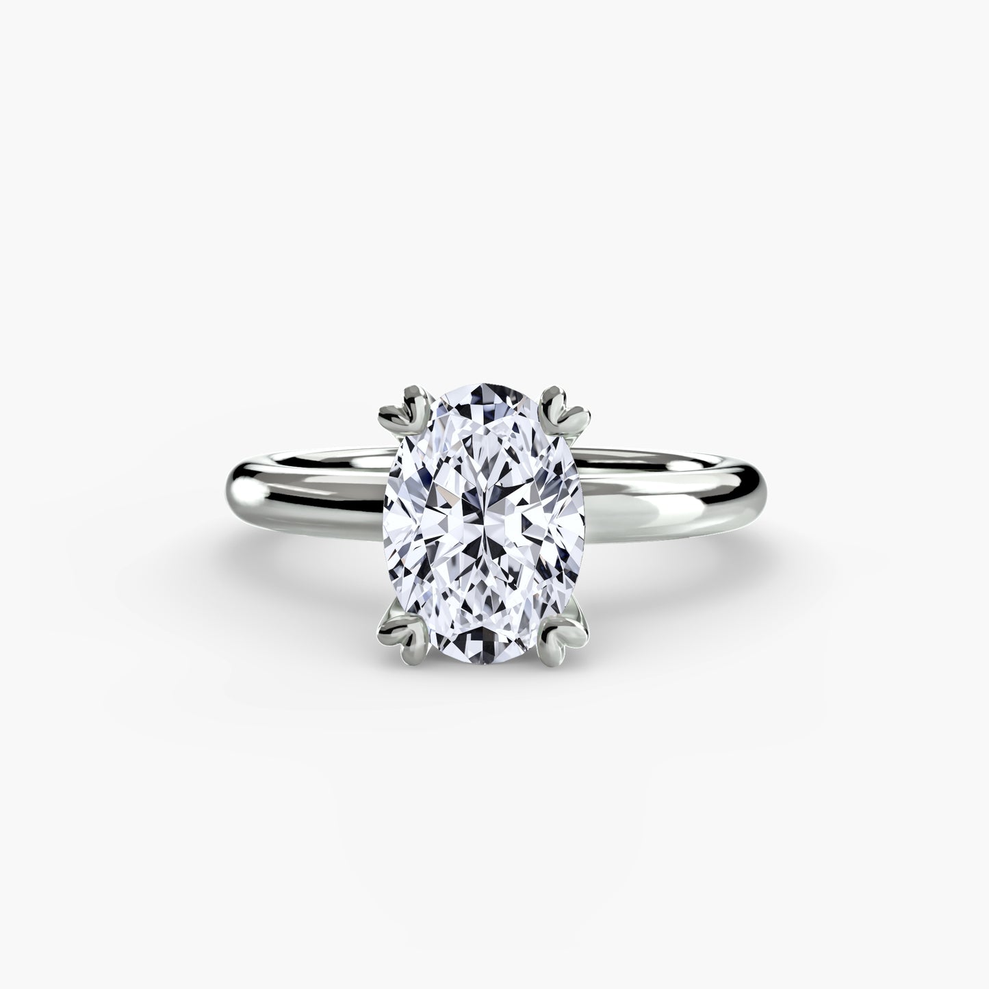 The "Sarah" with Heart Prongs