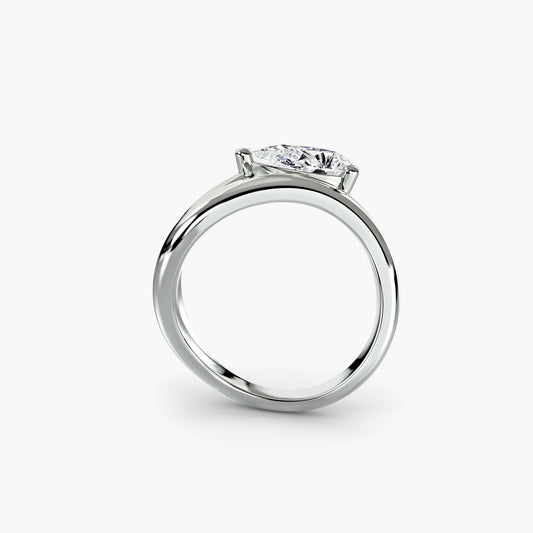 The "Ocean" Double Wave Ring