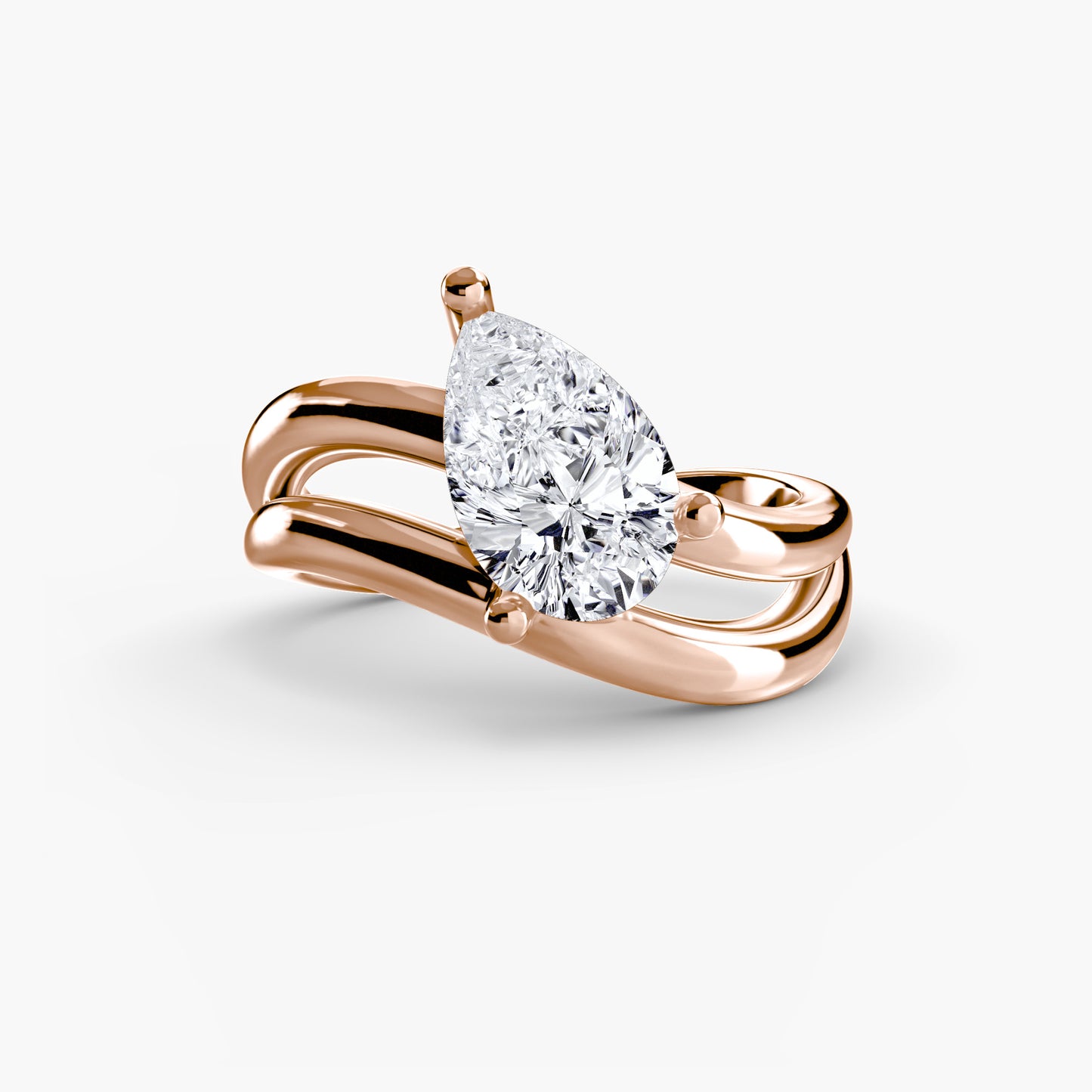 The "Isla" Double Wave Ring